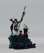 Luuna sur son rocher - Version nuit N° HC15/15 – Image 3