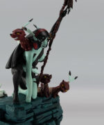 Luuna sur son rocher - Version nuit N° HC15/15 – Image 9