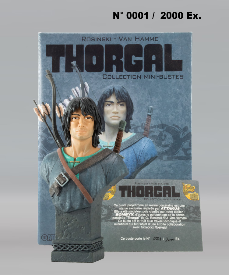 thorgal-01-N01 Buste Thorgal N°0001 / 2000 – Image 1