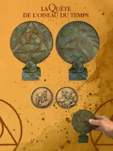 Médaille & Médaillon sur son socle