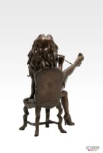 Félix Meynet – Sylvia et le fouet – Sculpture en bronzalite – Édition exceptionnelle limitée à 3 ex – 2002 – Image 3