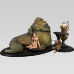 Ensemble de 3 statues rares Star Wars Collection 1/5ème