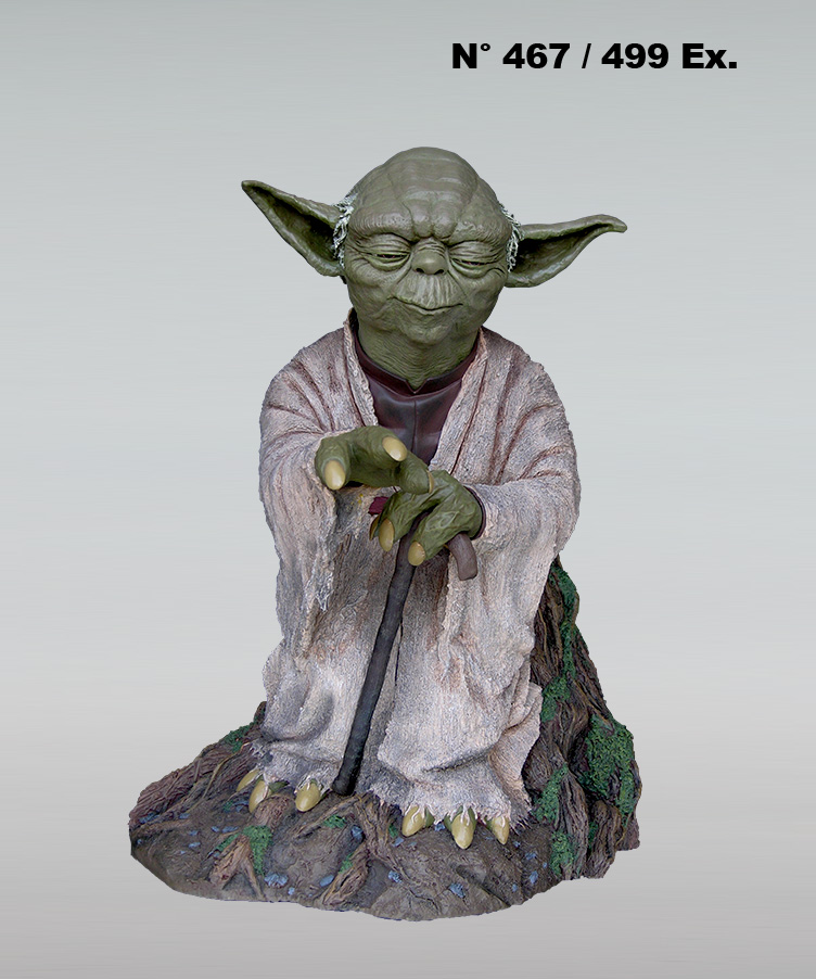 yoda-467-01 Yoda using the force n°467/499 (53 cm) - Star wars – Image 1