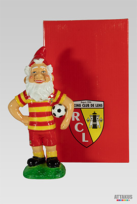 Nain de Jardin Officiel RC Lens « Sang et Or » – Édition Vintage