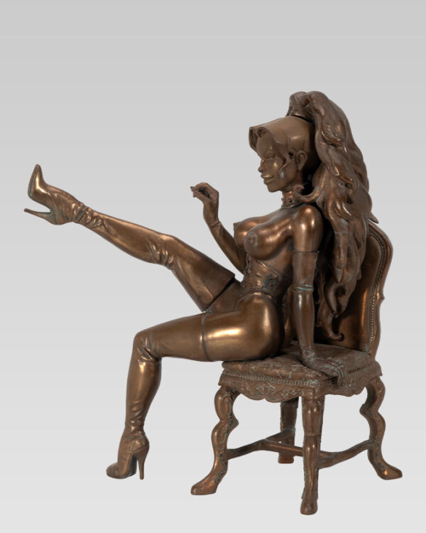 Félix Meynet – Carla – Sculpture en bronzalite – Édition exceptionnelle limitée à 3 ex – 2002