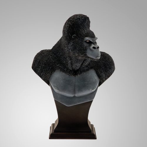 B401-Buste-Jack-Ostiombe-gorille-gorilla-jake-Blacksad-resine-Attakus-figurine-Collection-guarnido-Particularite-carre