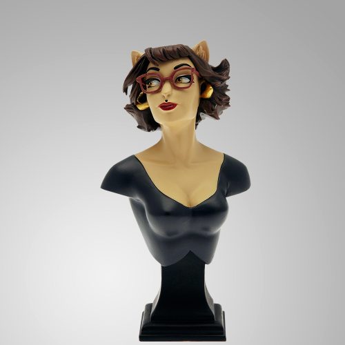 B413-Buste-Alma-Mayer-chatte-cat-Blacksad-resine-Attakus-figurine-Collection-guarnido-Particularite-carre